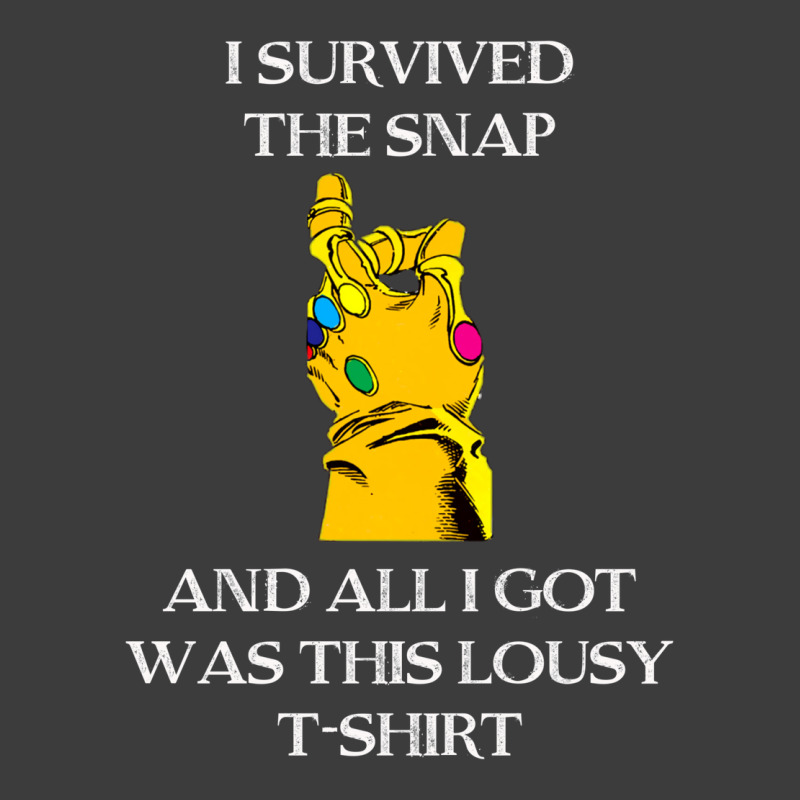 I Survived The Snap Men's Polo Shirt by hackelsodrulg | Artistshot