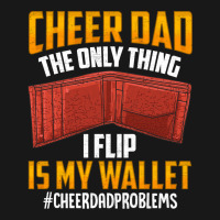 I'm A Cheer Dad! Only Thing I Flip Is My Wallet! Flannel Shirt | Artistshot