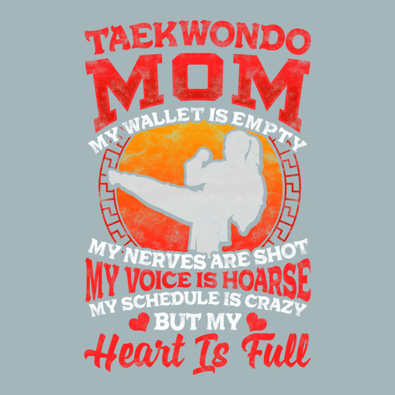 I'm A Taekwondo Mom! Martial Arts Gift Unisex Sherpa-Lined Denim Jacket by hackelsodrulg | Artistshot