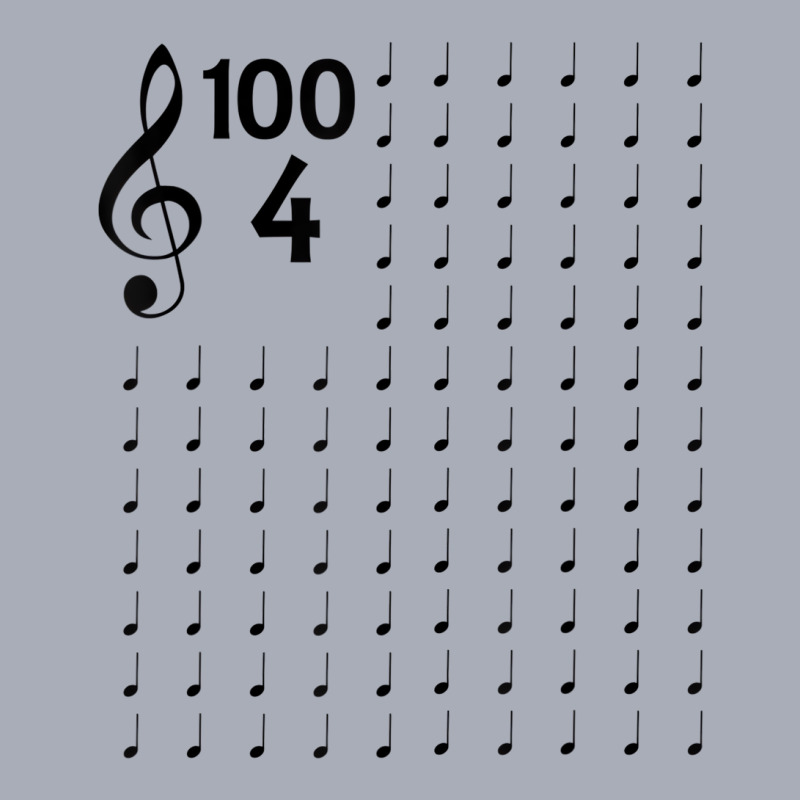 100th Day Of School Musical Notes Music Teacher T Tank Dress by refahnes | Artistshot