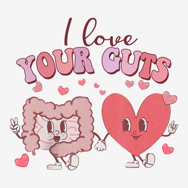 I Love Your Guts Valentines Day Gi Nurse Gastroent Adjustable Cap by hausch | Artistshot