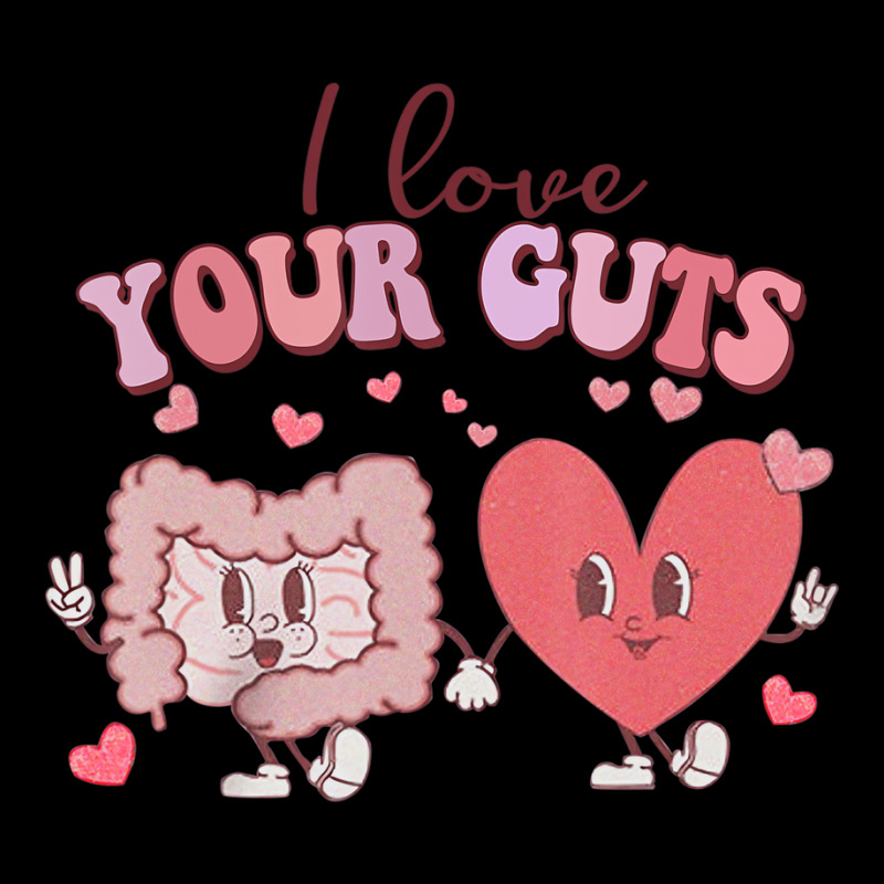 I Love Your Guts Valentines Day Gi Nurse Gastroent Fleece Short by hausch | Artistshot