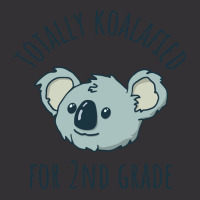 Second Grade Totally Koalafied Back To School Koal Vintage Hoodie | Artistshot