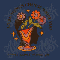 When Things Change Inside Of You, Things Change Ar Ladies Denim Jacket | Artistshot