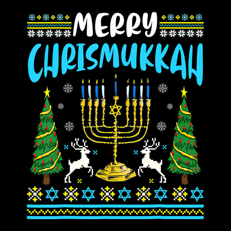 Merry Christmukkah Funny Jewish Hanukkah Christmas Lightweight Hoodie | Artistshot