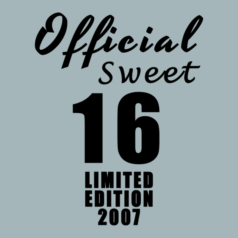 Official Sweet 16 Limited Edition 2007 Funny Retro Unisex Sherpa-Lined Denim Jacket by catricegar | Artistshot