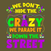 Funny Mardi Gras We Don't Hide Crazy On Street Men Vintage Short | Artistshot