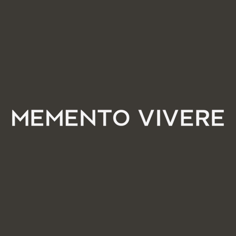 Memento Vivere Remember To Live Philosophy Latin Q Bucket Hat by mauthe | Artistshot