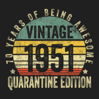 70th Birthday Retro Limited Edition 1951 Quarantin Ladies Polo Shirt | Artistshot