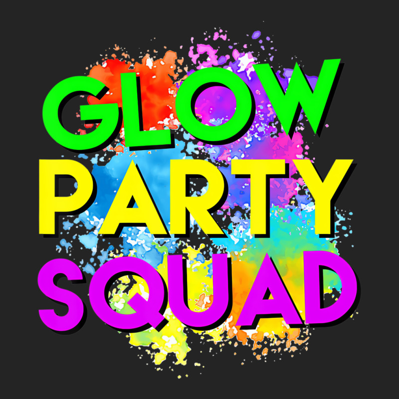 Glow Party Squad Halloween Costume T Shirt 3/4 Sleeve Shirt | Artistshot