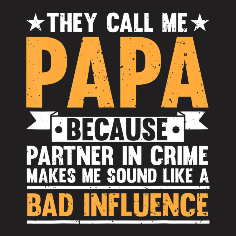 Funny Papa Art For Grandfather Grandparent Papi Pa T-shirt | Artistshot