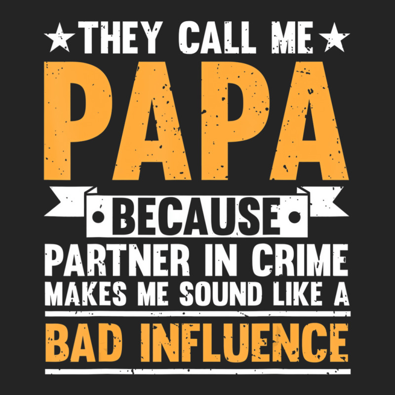 Funny Papa Art For Grandfather Grandparent Papi Pa 3/4 Sleeve Shirt | Artistshot