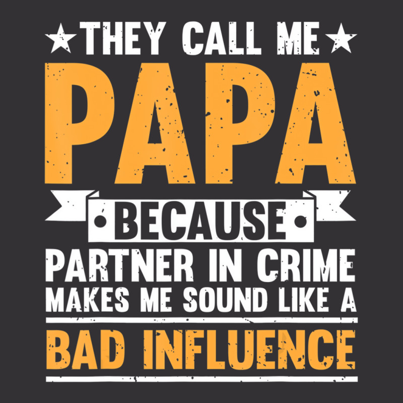 Funny Papa Art For Grandfather Grandparent Papi Pa Vintage Short | Artistshot