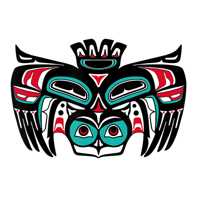 Alaska Native American Indian Tlingit Tribal Owl S Crop Top by refahnes | Artistshot