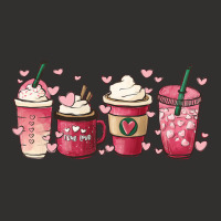 Valentine Coffee Heart Iced Coffee Lover Valentine Champion Hoodie | Artistshot