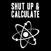 Funny Quantum Physics Shut Up And Calculate T Shir Adjustable Cap | Artistshot