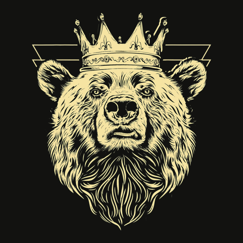 Grizzly Bear King Or Queen Of The Grizzly Scorecard Crop Tee by kerrmanthez | Artistshot