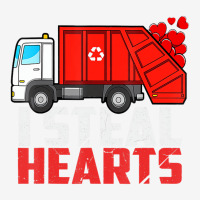 I Steal Hearts Garbage Truck Valentines Day Toddle Graphic T-shirt | Artistshot