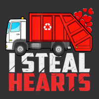 I Steal Hearts Garbage Truck Valentines Day Toddle Vintage Hoodie | Artistshot