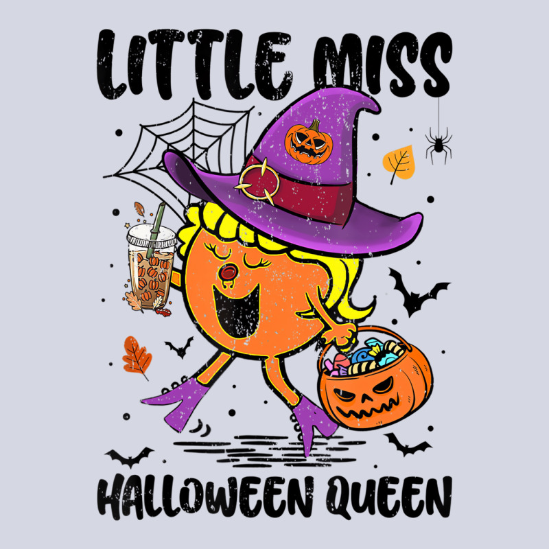 Little Miss Halloween Queen Pumpkin Vintage T Shir Fleece Short | Artistshot