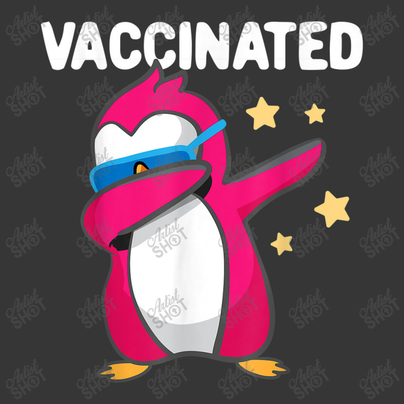 Vaccinated Dabbing Pink Penguin Immunization Vaccination Toddler Hoodie by Yuh2105 | Artistshot