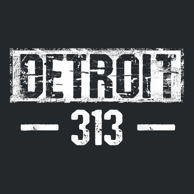 This Is My Detroit 313 Michigan Distressed T Shirt Crewneck Sweatshirt | Artistshot