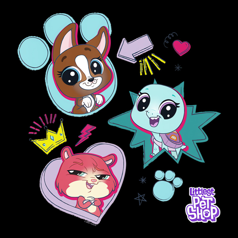 Littlest Pet Shop Pawsitively Cute Group T Shirt Toddler Sweatshirt by kranendon | Artistshot