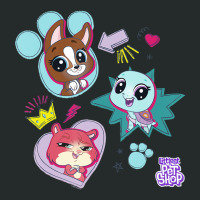 Littlest Pet Shop Pawsitively Cute Group T Shirt Women's Triblend Scoop T-shirt | Artistshot