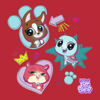 Littlest Pet Shop Pawsitively Cute Group T Shirt Women's V-neck T-shirt | Artistshot