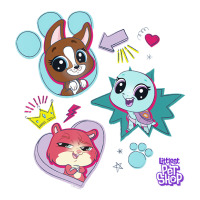 Littlest Pet Shop Pawsitively Cute Group T Shirt Baby Tee | Artistshot