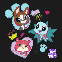 Littlest Pet Shop Pawsitively Cute Group T Shirt Hoodie & Jogger Set | Artistshot