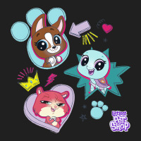 Littlest Pet Shop Pawsitively Cute Group T Shirt Ladies Polo Shirt | Artistshot