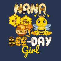 Nana Of The Bee Day Girl Funny Bee Birthday Party Ladies Denim Jacket | Artistshot