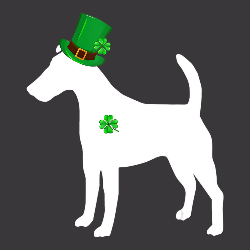 Funny Shamrock Smooth Fox Terrier St Patrick's Day Ladies Curvy T-Shirt by fiddolamuf | Artistshot