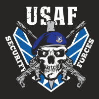 Us Air Force   Security Forces Pullover Hoodie Ladies Fitted T-shirt | Artistshot