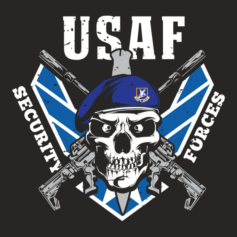 Us Air Force   Security Forces Pullover Hoodie Ladies Fitted T-Shirt by bantonjo | Artistshot