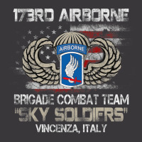 173rd Airborne Brigade Combat Team U.s Flag Vetera Ladies Curvy T-shirt | Artistshot