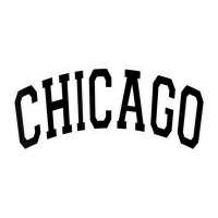 Chicago Illinois Il Varsity Style Black Text T Shi Crop Top | Artistshot