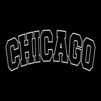 Chicago Illinois Il Varsity Style Black Text T Shi Legging | Artistshot