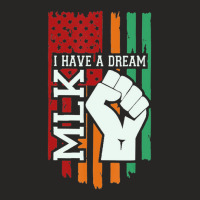 Martin Luther King Jr. Day I Have A Dream Mlk Day Ladies Fitted T-shirt | Artistshot