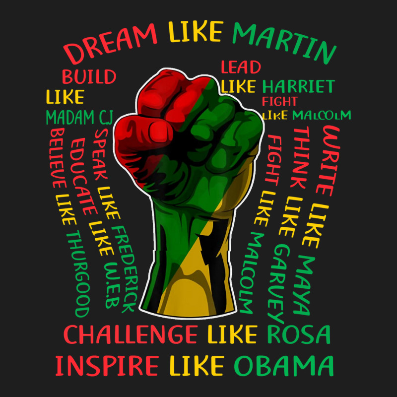 Black History Month Inspirational Leaders Power Fi Classic T-shirt | Artistshot