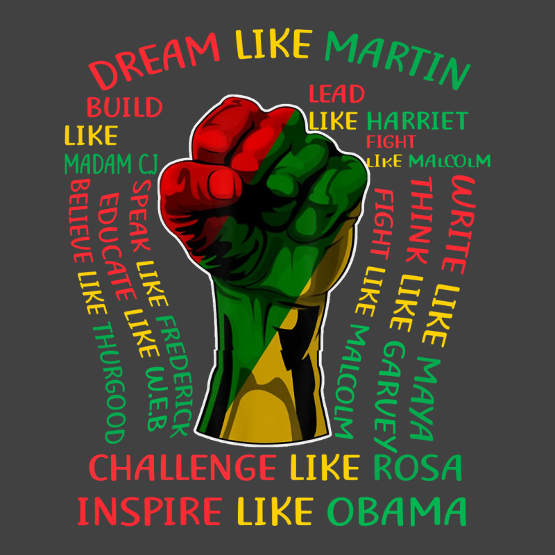 Black History Month Inspirational Leaders Power Fi Vintage T-shirt | Artistshot