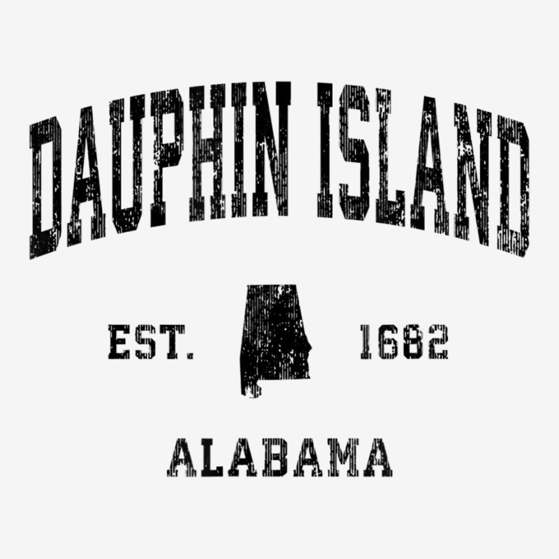 Dauphin Island Alabama Al Vintage Athletic Black S Toddler Hoodie by galloywa | Artistshot