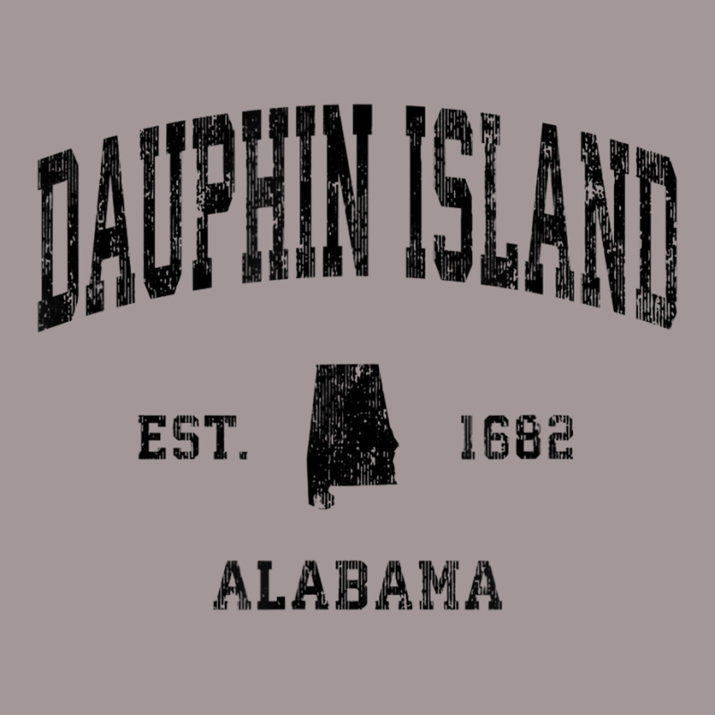 Dauphin Island Alabama Al Vintage Athletic Black S Vintage Hoodie by galloywa | Artistshot