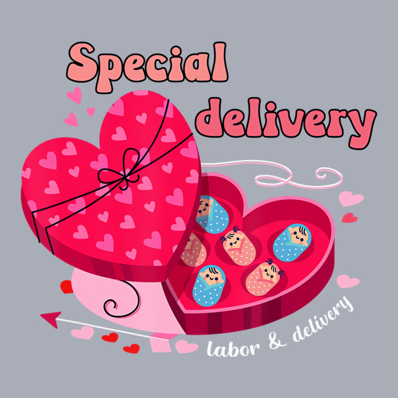 Special Delivery Labor And Delivery Nurse Valentin Tank Dress by aiiluurosy | Artistshot