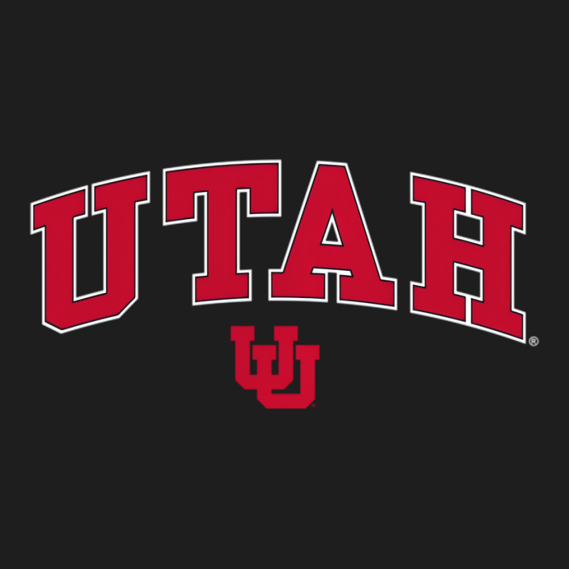 Utah Utes Arch Over Black Officially Licensed Pull Classic T-shirt by bantonjo | Artistshot