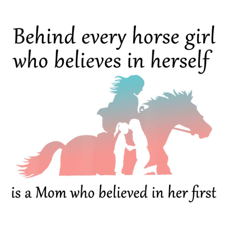 Behind Every Horse Girl Who Belives In Herself Is Baby Tee by refahnes | Artistshot