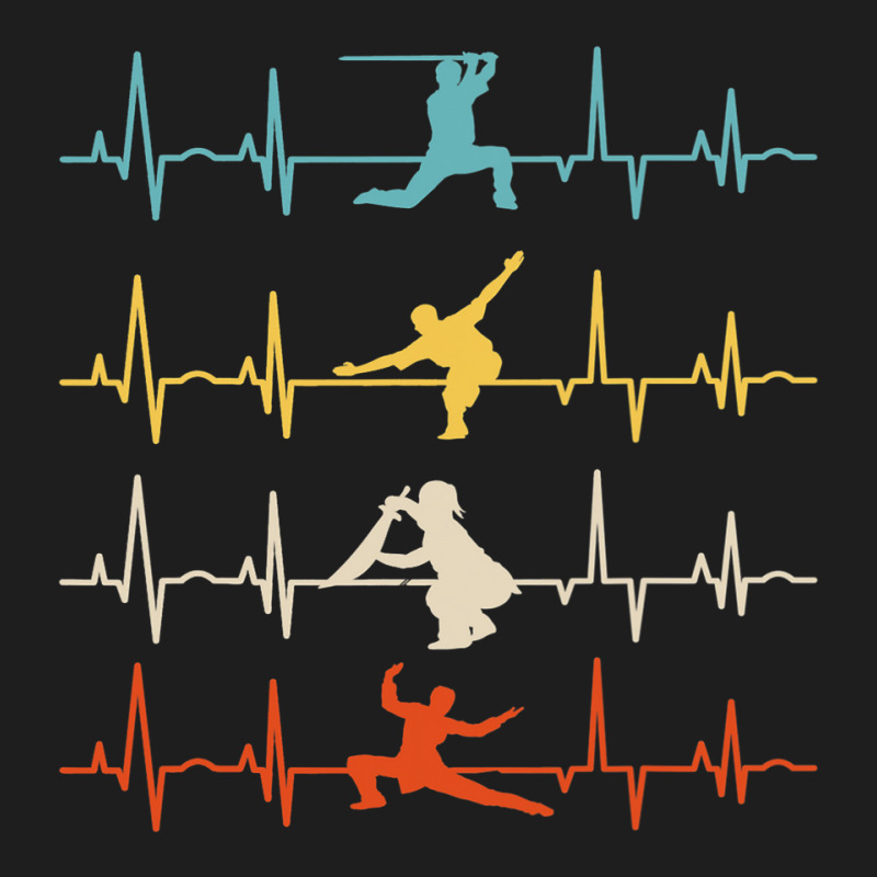 Chinese Martial Arts Kung Fu Wushu Heartbeat Classic T-shirt | Artistshot