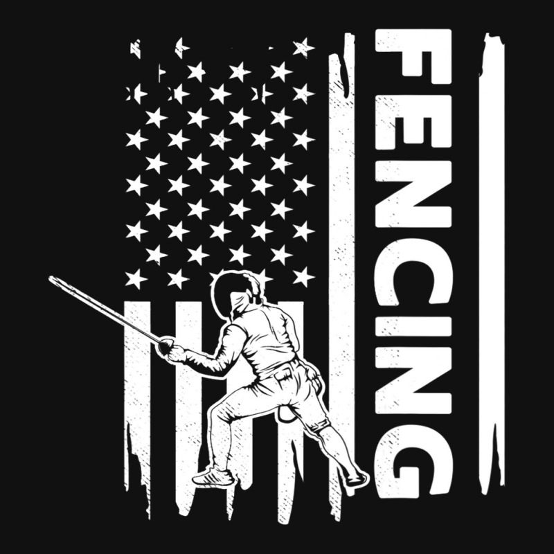 Fencing Us Flag Graphic Concept Graphic T-shirt | Artistshot