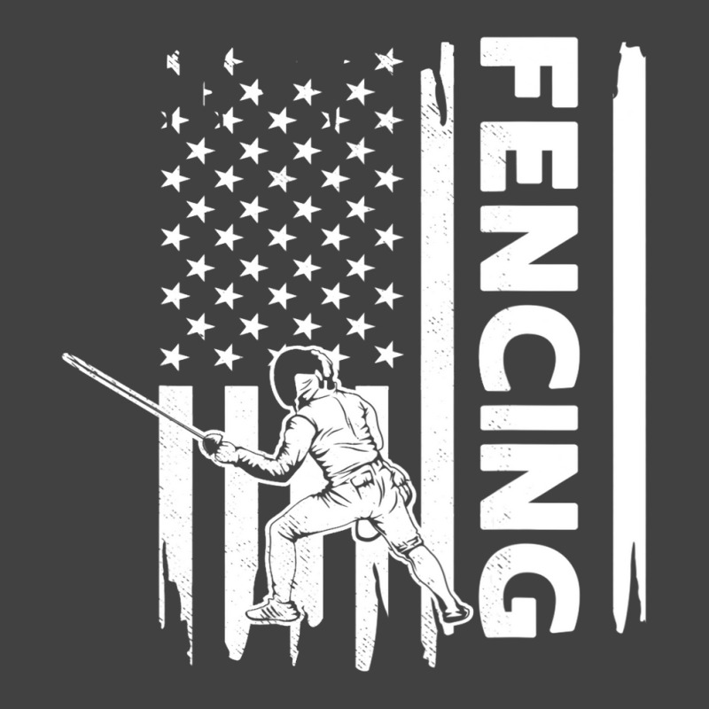 Fencing Us Flag Graphic Concept Vintage T-shirt | Artistshot